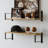 Ternate 2 Piece Paulownia Bracket Shelf