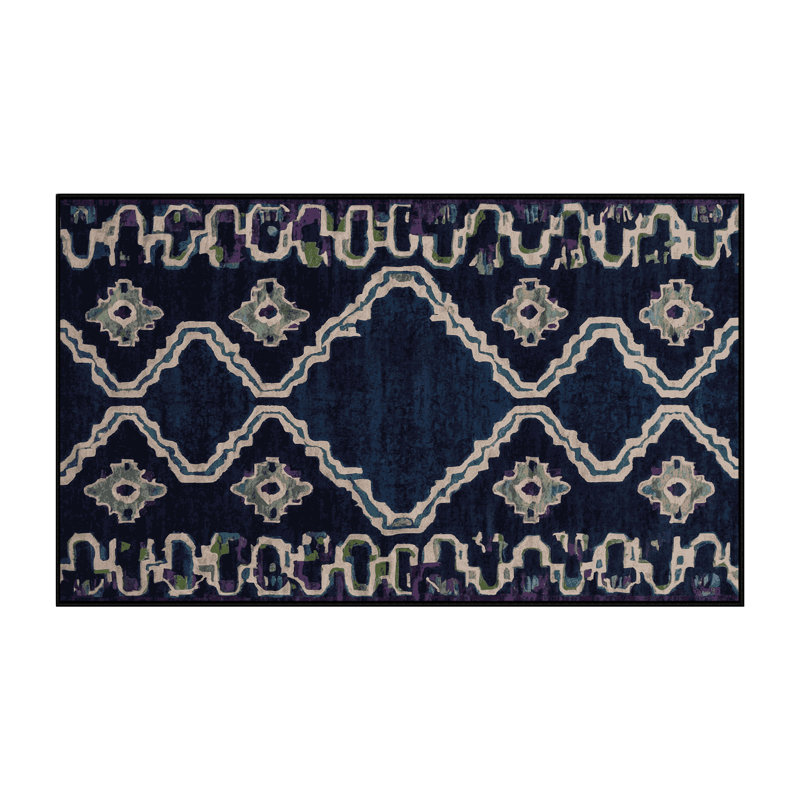 Machine Washable Gray Area Rug, Rectangle 8' x 10'