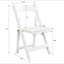Chaise pliante rembourrée, peu encombrante, facile à transporter, coussin / tablette 4 pièces, salle à manger-798114741-798114743