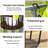 2pcs Hanging Railing Planter Baskets - over the Rail Metal Fence Planters for Patio, Balcony, Porch, or Garden Decoration-1116736291
