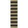Zemple Rustic Farmhouse Woven Jute Stripe Natural/Black Rug