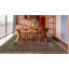 Tapis rouge délavé Fine Kavnoor