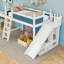 Lit mezzanine en bois avec tablettes de rangement et garde-robe-1148204776-1148204773