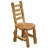 Fireside Lodge 18'' H Solid Wood Side Chair-128837463