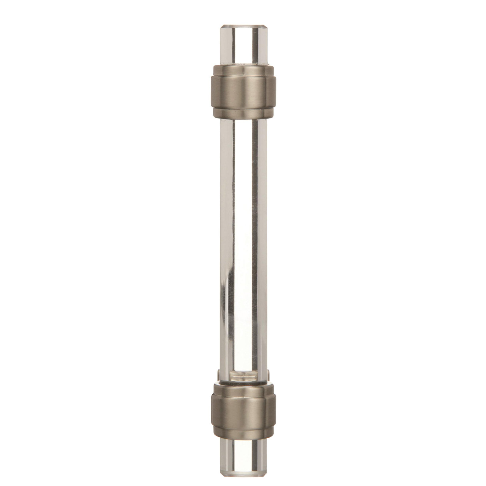Glacio Bar Pull, Satin Nickel, 3 3/4"