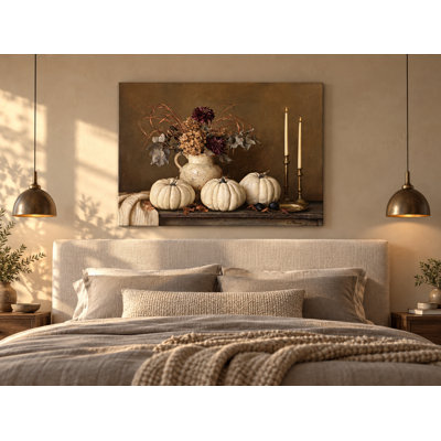 Davaeh " Quiet Branches Harvest Evening " Graphic Art Print