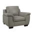 Ensemble de salon configurable en cuir Awa