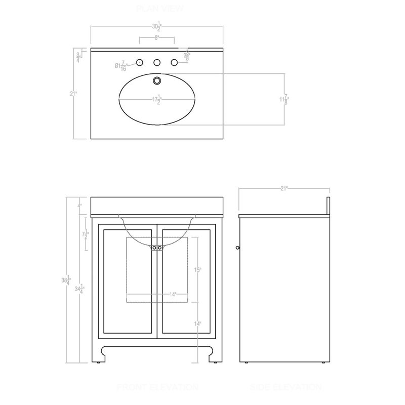 Boyd 30.5'' W Single Vanity