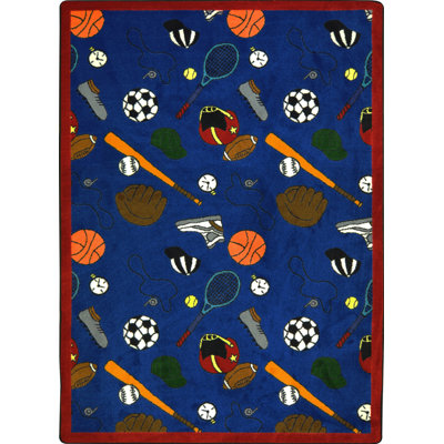 Tapis éducatif rat de bibliothèque