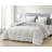 Washed Microfiber Bedding Honeycomb Comforter Set-81915327-81915321