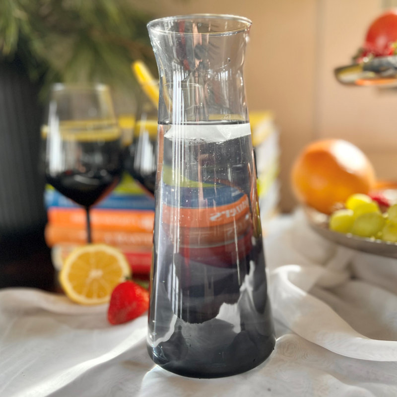 Carafe en verre dégradé Cade