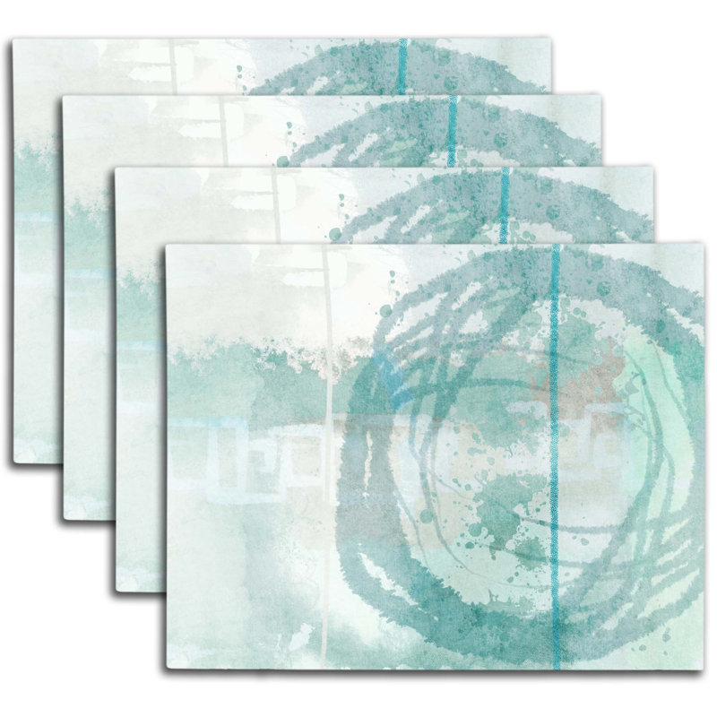 Napperon abstrait en polyester