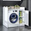 Derin Washing Machine Cabinet with Cupboard, 100 cm-2070952002