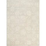Iowa Hand Knotted Wool Oriental Area Rug in Cream