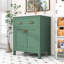 Meuble-lavabo de 30 pouces avec lavabo en céramique, armoire à rideaux et portes à fermeture en douceur-316816004