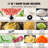 Food Processor, 9-Cup Vegetable Chopper for Chopping, Slicing, Shredding