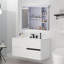 Sprage 35.55'' W 28.75'' H Wall Mounted Required Framed Medicine Cabinet Mirror 6 Fixed-139877933