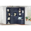 Armoire de vestibule multifonctionnelle gauche-droite avec rangement et 4 crochets-1372724886