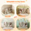 80cm H x 120cm W Book Display Bookcase-1818932127