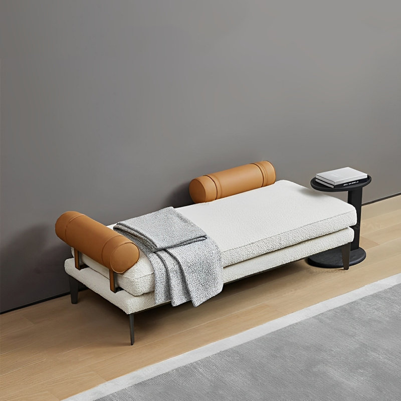 Méridienne simple et confortable, Orienté à gauche (vu de face)