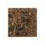 Dark Emperador 6 in. x 6 in. Glossy Marble Tile