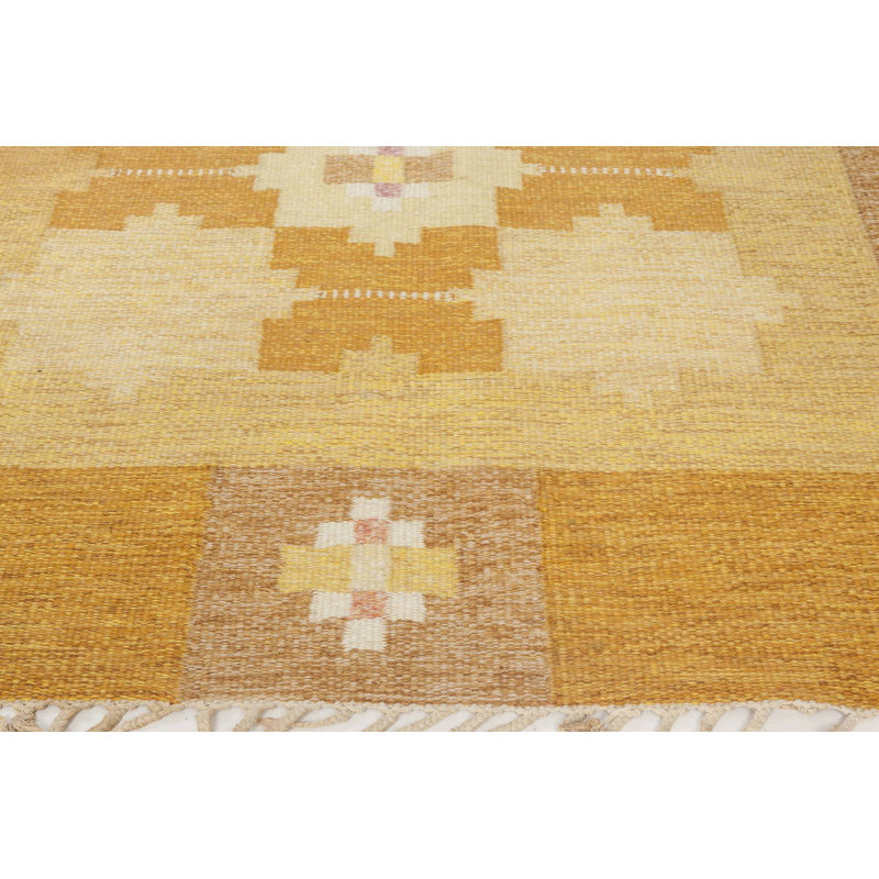 Vintage One-of-a-Kind Rectangle 5'6" X 7'8" Flatweave Area Rug