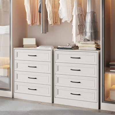 Iasia 4-Drawer Dresser with Charging Station