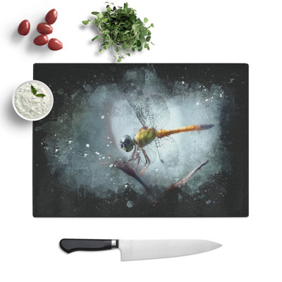 Dragonfly Vol.5 Paint Splash Chopping Board