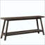 Canapé à 2 niveaux, console, table d'appoint