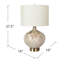 Lampe de table 27 po Pindall
