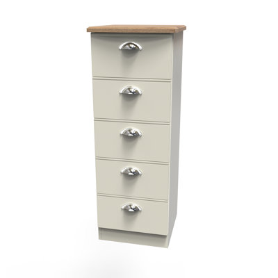 Fully Assembled Murier 5 Drawer