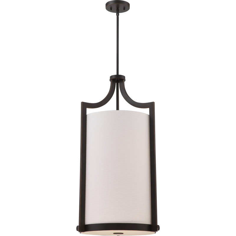 Turgeon 4 - Light Unique/Statement Pendant, Russet Bronze