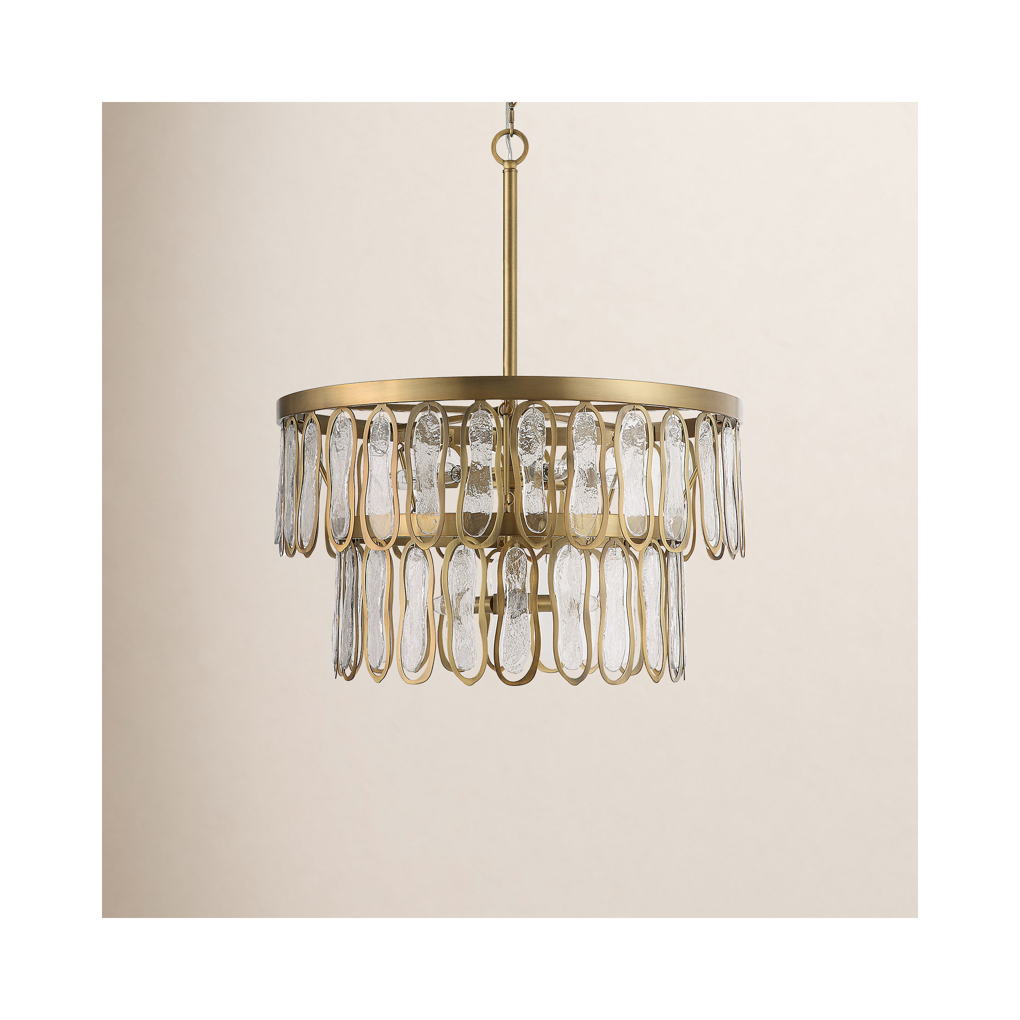 Stasia 9 Light Glass Pendant