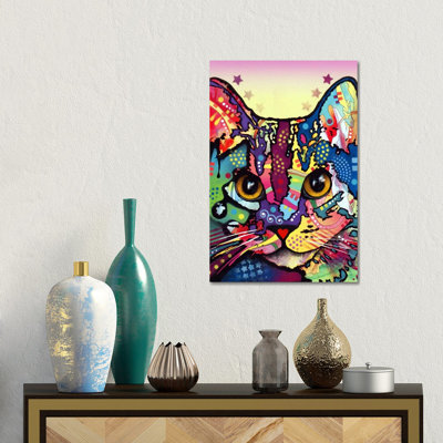 Maya Cat by Dean Russo - Print on Canvas
