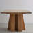 Simple ash wood dining table-872317795