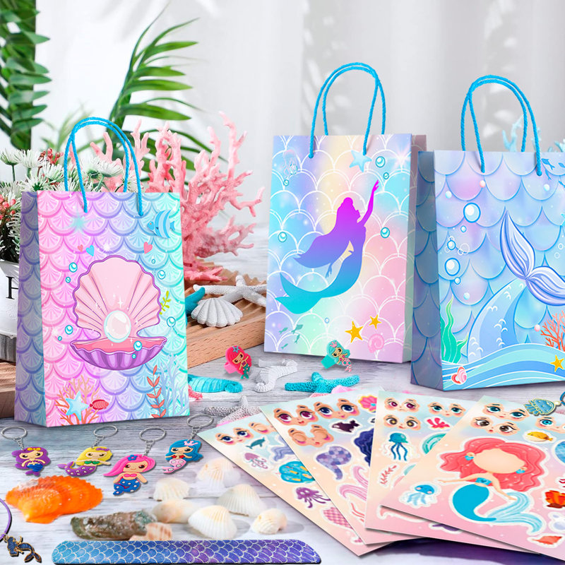 84pcs Mermaid Party Favors 