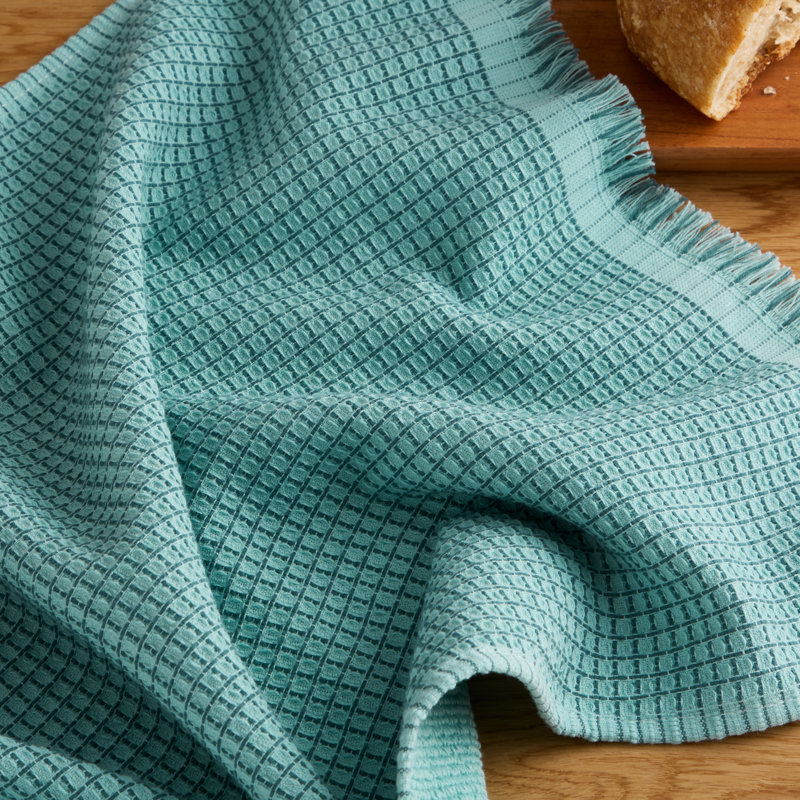 Ensemble de 3 essuie-tout de cuisine Kitchenaid Gourmet Series, Eau minérale turquoise
