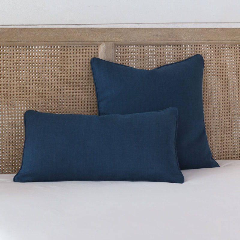 Resort Linen Program Linen Euro Pillow Cover & Insert, Indigo