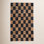 Madalene Tobacco Charcoal Checkered Jute Rug