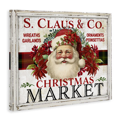 Art mural sur toile Holiday Holiday Market par Creatif Belle