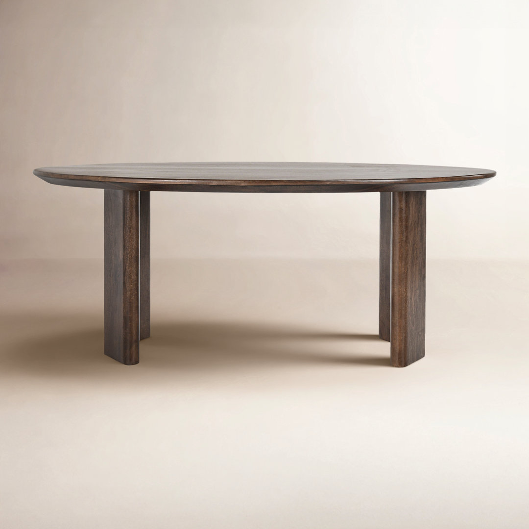 Abshire Oval Solid Wood Dining Table Joss & Main