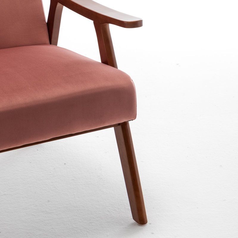 Fauteuil à oreilles pour une utilisation à long terme avec style, Rose
