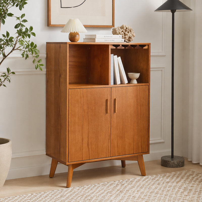 31.5" Multi-Functional Wine & Coffee Bar Cabinet