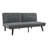 Futon Sofa With Adjustable Backrest-1007263711