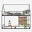 Metal Twin Over Twin Bunk Bed/ Heavy-Duty Sturdy Metal/ Noise Reduced/ Safety Guardrail/No Box Spring Needed,Black