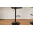 Modern Swivel Bar Stools Set Of 2, Wooden Upholstered Pu Leather Barstools With Back & Footrest, Counter Height Bar Chairs For Kitchen Island-1126708836