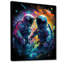 Astronaut Confrontation, reproduction d'art sur toile-88555039-88555035