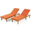 Chaise longue avec coussins Muir Sun-2047592608