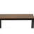 Modern Black 31" x 14" x 34" Console Table with Steel Frame and Shelf Storage