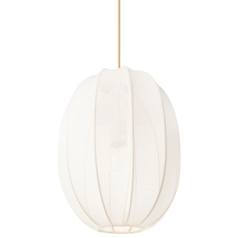 Bonaccorso 1 - Light Matte Unique/Statement Pendant, White